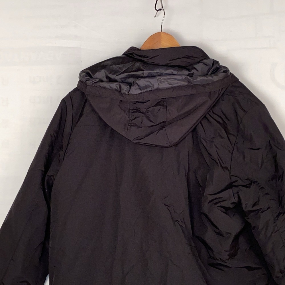 Outdoor Life Winter Coat Men's L Black Polyester Hooded Parka - Picture 5 of 13